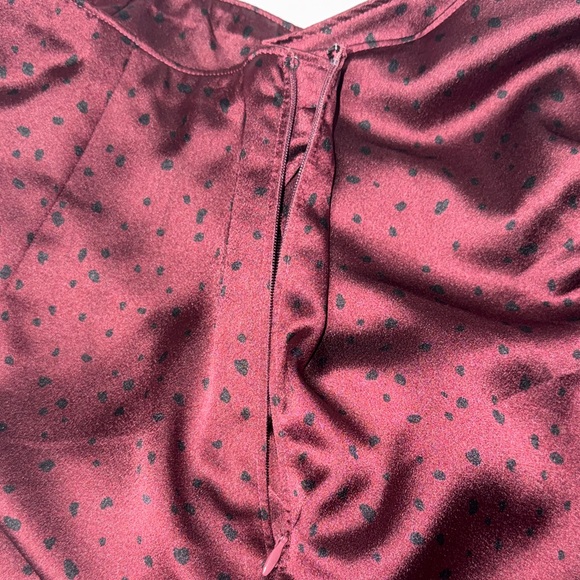 Abercrombie & Fitch Dark Red Pencil Skirt - Picture 4 of 4